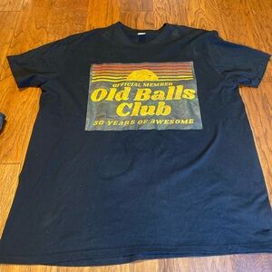 Funny Men’s 50 Year Old Balls Club Shirt‎